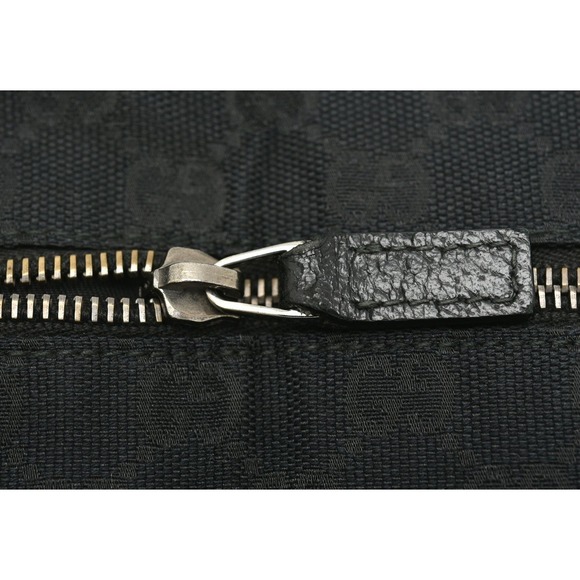 Gucci Bag Black GG Canvas Waist - Picture 6 of 9